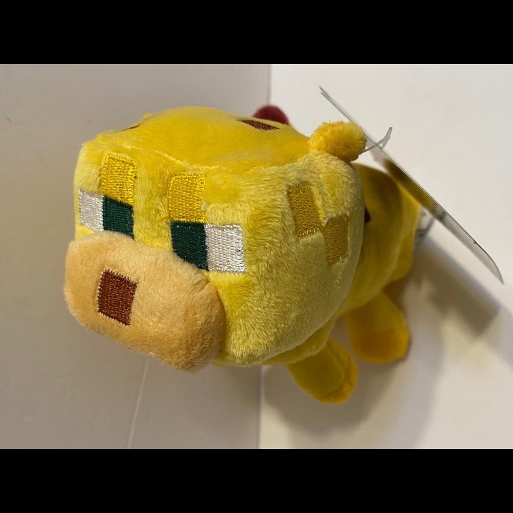MINECRAFT OVERWORLD 7" Plush baby ocelot,licensed